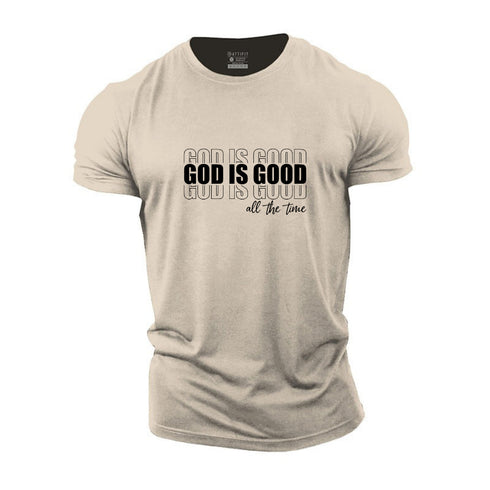 Men's God Is Good Cotton T-Shirt